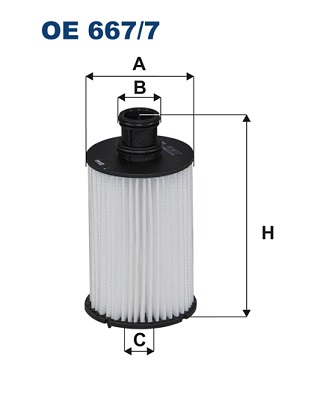 Oil Filter - OE 667/7 FILTRON