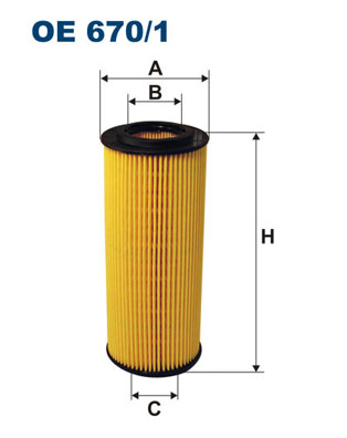 Oil Filter - OE 670/1 FILTRON