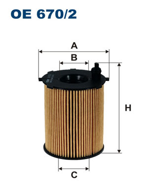 Filtro olio - OE 670/2 FILTRON