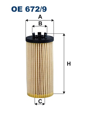 Oil Filter - OE 672/9 FILTRON