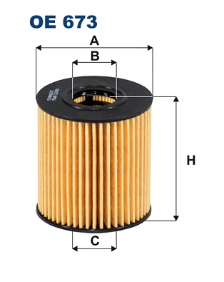 Ölfilter - OE 673 FILTRON