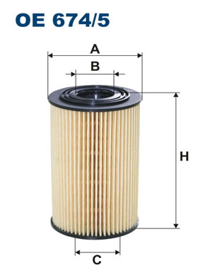 Ölfilter - OE 674/5 FILTRON