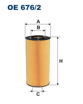 alyvos filtras - OE 676/2 FILTRON