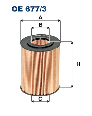 alyvos filtras - OE 677/3 FILTRON