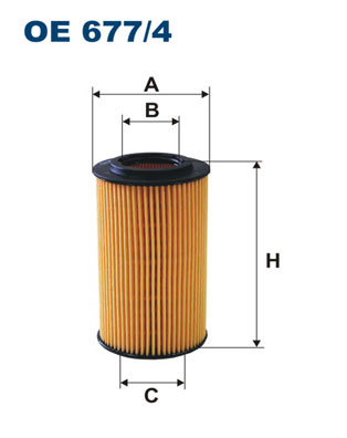 Filtro olio - OE 677/4 FILTRON