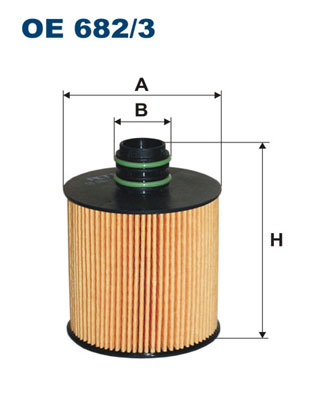 Filtro olio - OE 682/3 FILTRON