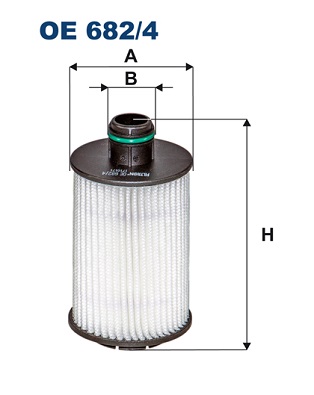 alyvos filtras - OE 682/4 FILTRON