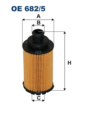 Filtro olio - OE 682/5 FILTRON