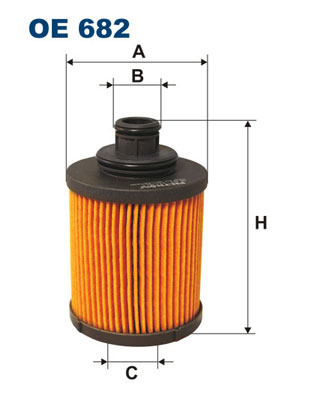 Filtro olio - OE 682 FILTRON