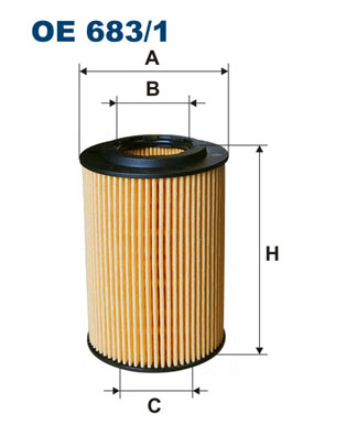 Oil Filter - OE 683/1 FILTRON