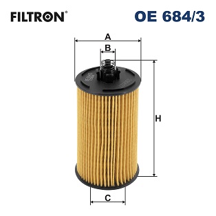 Filtro olio - OE 684/3 FILTRON