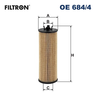 Filtro olio - OE 684/4 FILTRON