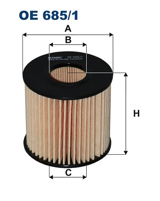 Filtro olio - OE 685/1 FILTRON