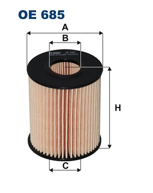 Filtro olio - OE 685 FILTRON