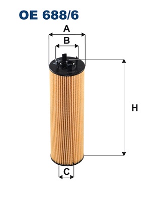 Oil Filter - OE 688/6 FILTRON
