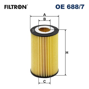 Oil Filter - OE 688/7 FILTRON