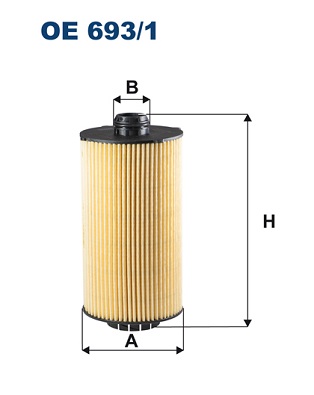 Oil Filter - OE 693/1 FILTRON