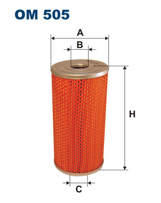 Oil Filter - OM 505 FILTRON