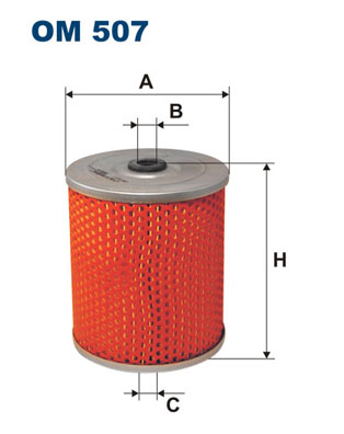 Oil Filter - OM 507 FILTRON