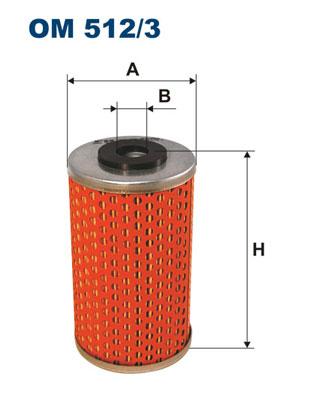Hydraulic Filter, automatic transmission - OM 512/3 FILTRON