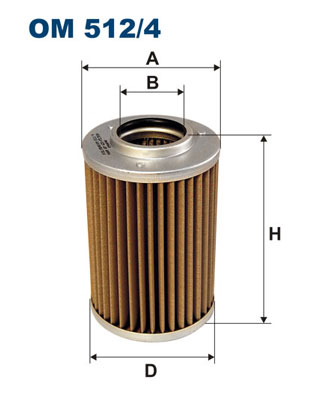 Hydraulic Filter, automatic transmission - OM 512/4 FILTRON