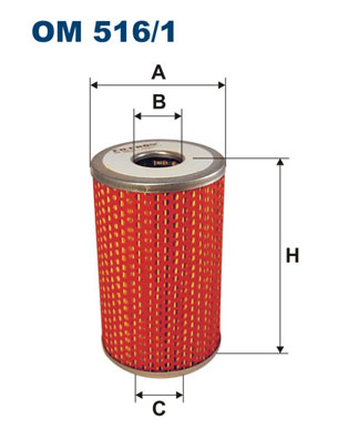 Oil Filter - OM 516/1 FILTRON