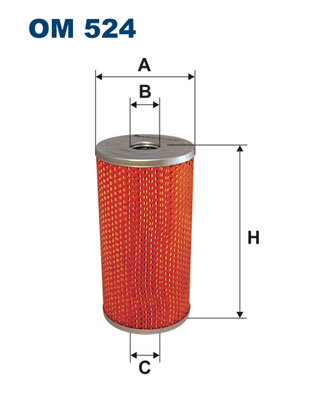 Oil Filter - OM 524 FILTRON