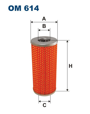 Oil Filter - OM 614 FILTRON