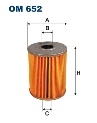 Oil Filter - OM 652 FILTRON