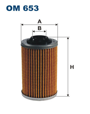 Oil Filter - OM 653 FILTRON
