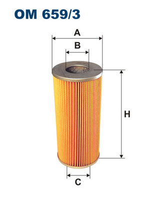 Oil Filter - OM 659/3 FILTRON