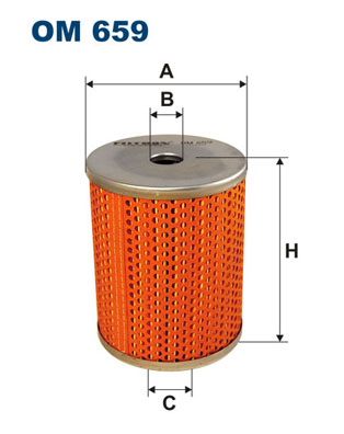 Hydraulic Filter, automatic transmission - OM 659 FILTRON
