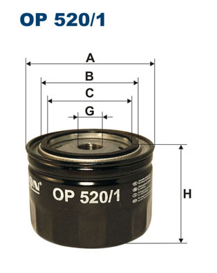 Ölfilter - OP 520/1 FILTRON