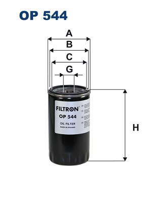 Oil Filter - OP 544 FILTRON