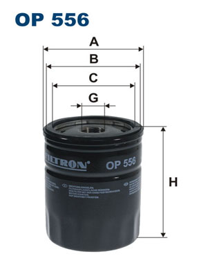 Ölfilter - OP 556 FILTRON