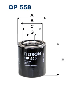 Ölfilter - OP 558 FILTRON