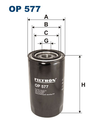 Oil Filter - OP 577 FILTRON
