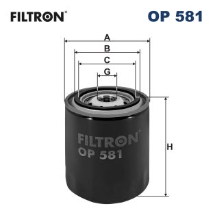 Oil Filter - OP 581 FILTRON