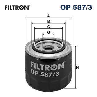 Filtro olio - OP 587/3 FILTRON