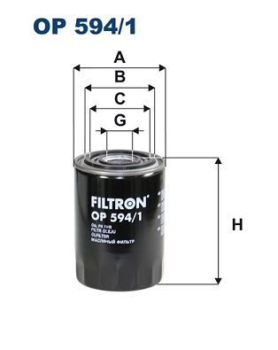 Oil Filter - OP 594/1 FILTRON