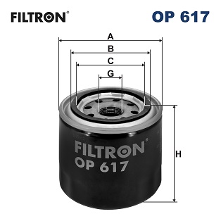 Масляный фильтр - OP 617 FILTRON