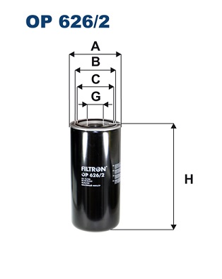 alyvos filtras - OP 626/2 FILTRON