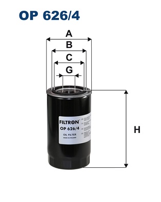 Oil Filter - OP 626/4 FILTRON