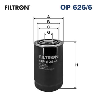 Масляный фильтр - OP 626/6 FILTRON
