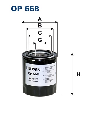 Filtro idraulico, Cambio automatico - OP 668 FILTRON