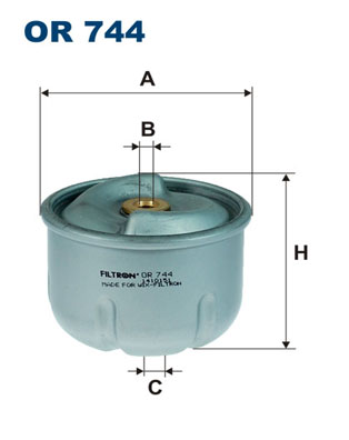 alyvos filtras - OR 744 FILTRON