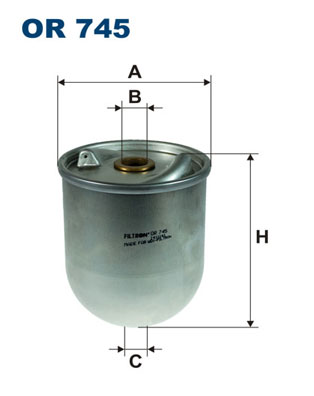 Oil Filter - OR 745 FILTRON