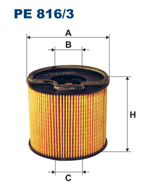 Filtro carburante - PE 816/3 FILTRON