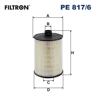 Fuel filter - PE 817/6 FILTRON