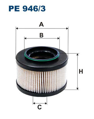 Fuel filter - PE 946/3 FILTRON